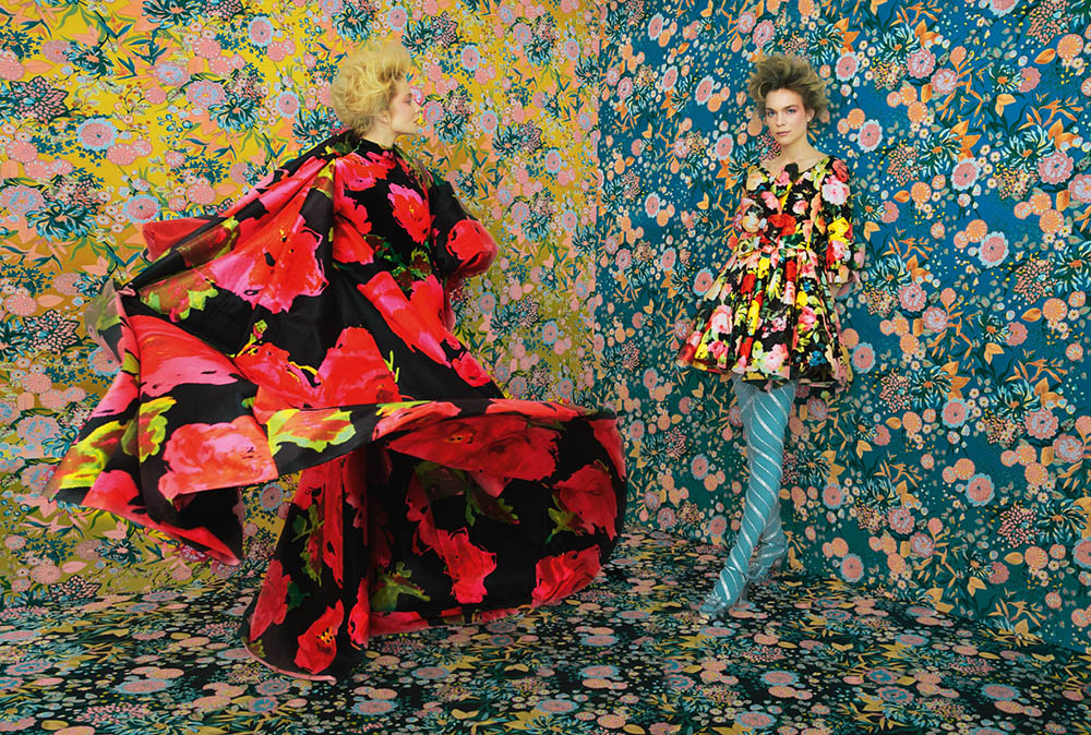 Eniko Mihalik and Kim Noorda by Erik Madigan Heck for Harper’s Bazaar UK May 2020