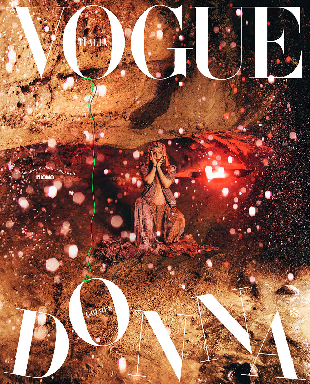 Grimes covers Vogue Italia May 2020 by Ryan McGinley