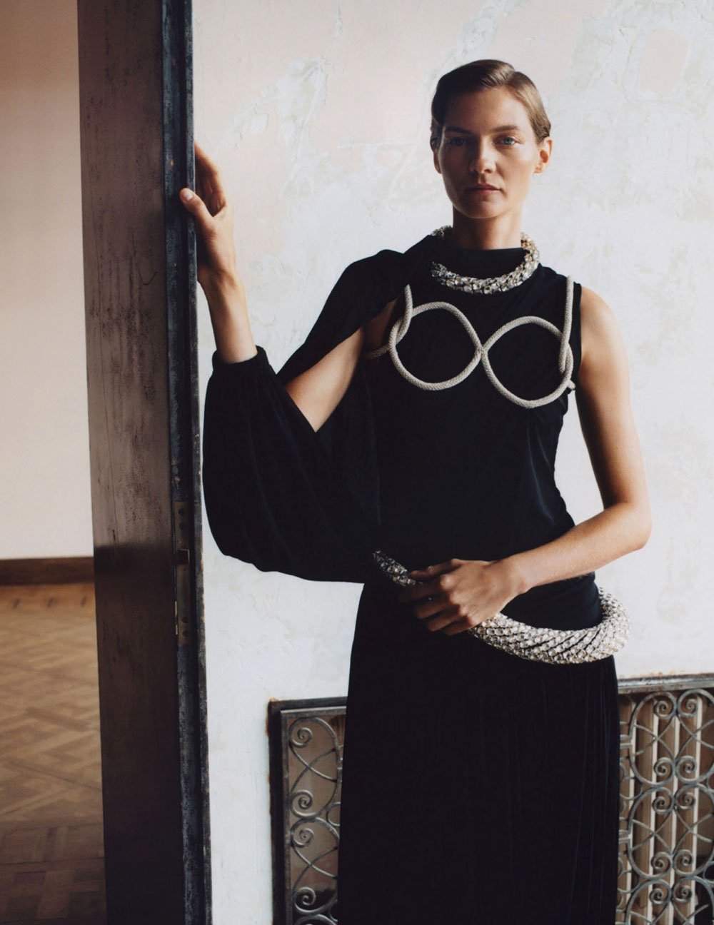 Karolin Wolter by Zoë Ghertner for British Vogue May 2020