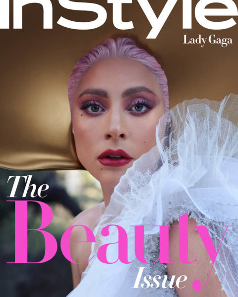 Lady Gaga covers InStyle US May 2020 by Nathaniel Goldberg