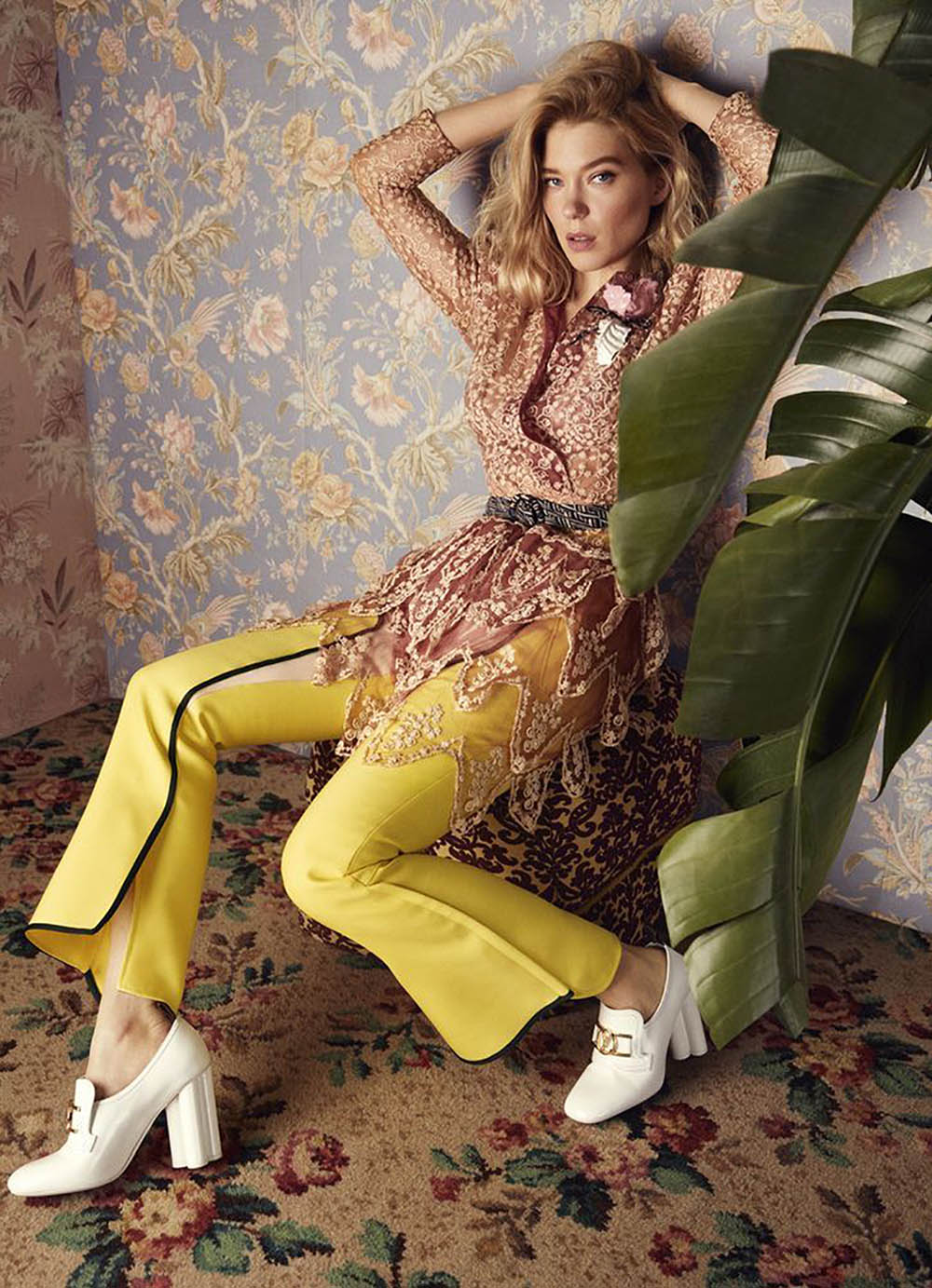 Léa Seydoux covers Harper’s Bazaar UK May 2020 by Alexi Lubomirski