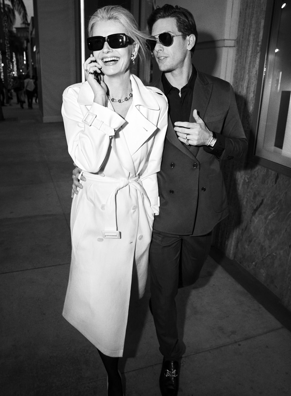 Paulina Porizkova and Adam Senn by Alexi Lubomirski for Harper’s Bazaar US May 2020