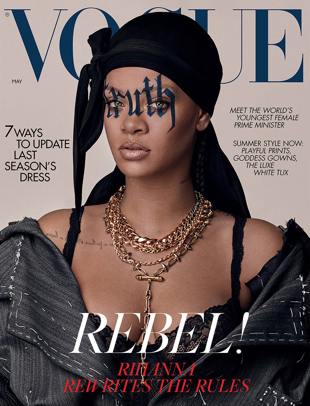 Rihanna covers British Vogue May 2020 by Steven KleinRihanna covers British Vogue May 2020 by Steven Klein