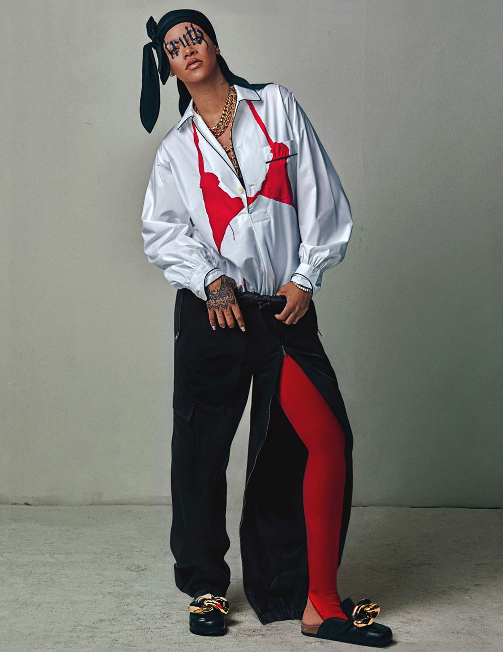 Rihanna Wears The First Durag On The Cover Of British Vogue
