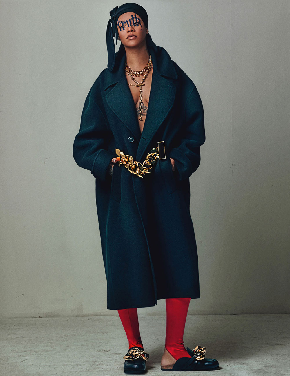 Rihanna covers British Vogue May 2020 by Steven Klein