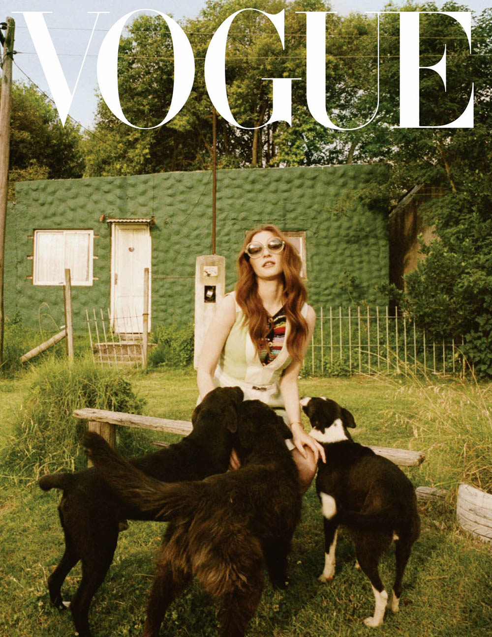 Sarita Jaccard covers Vogue Latin America May June 2020 by Tom Craig