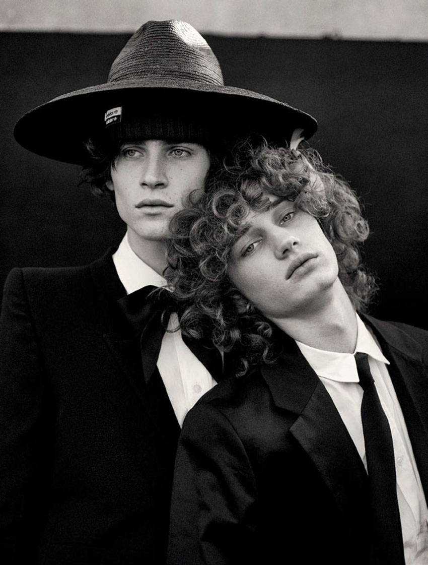 ''Soulmates'' by Dominique Issermann for Numéro Homme Spring Summer 2020
