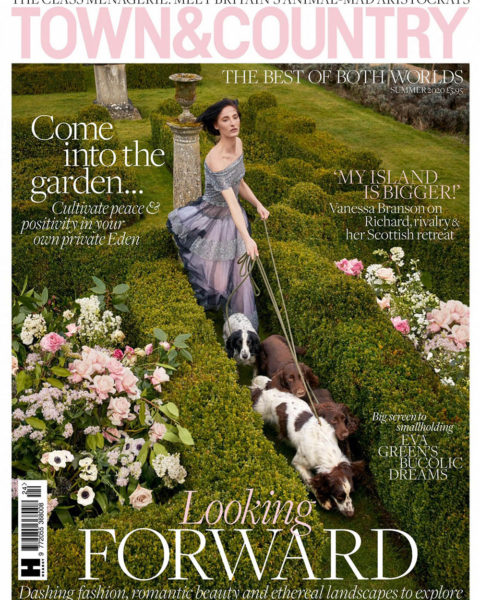 Annie Tice covers Town & Country UK Summer 2020 by Richard Phibbs