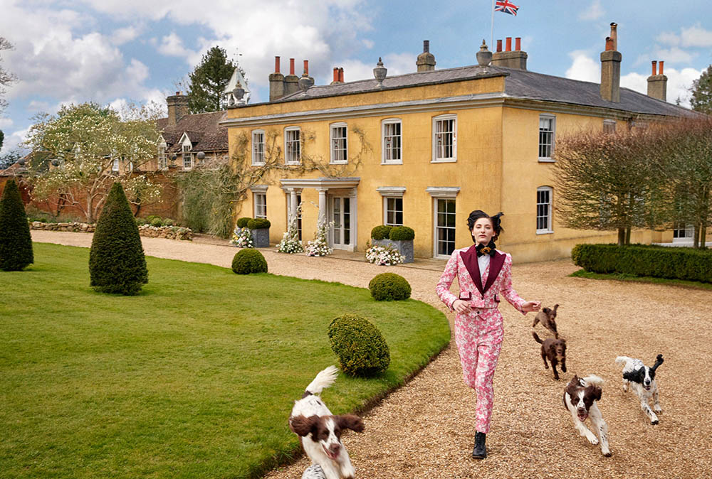 Annie Tice covers Town & Country UK Summer 2020 by Richard Phibbs