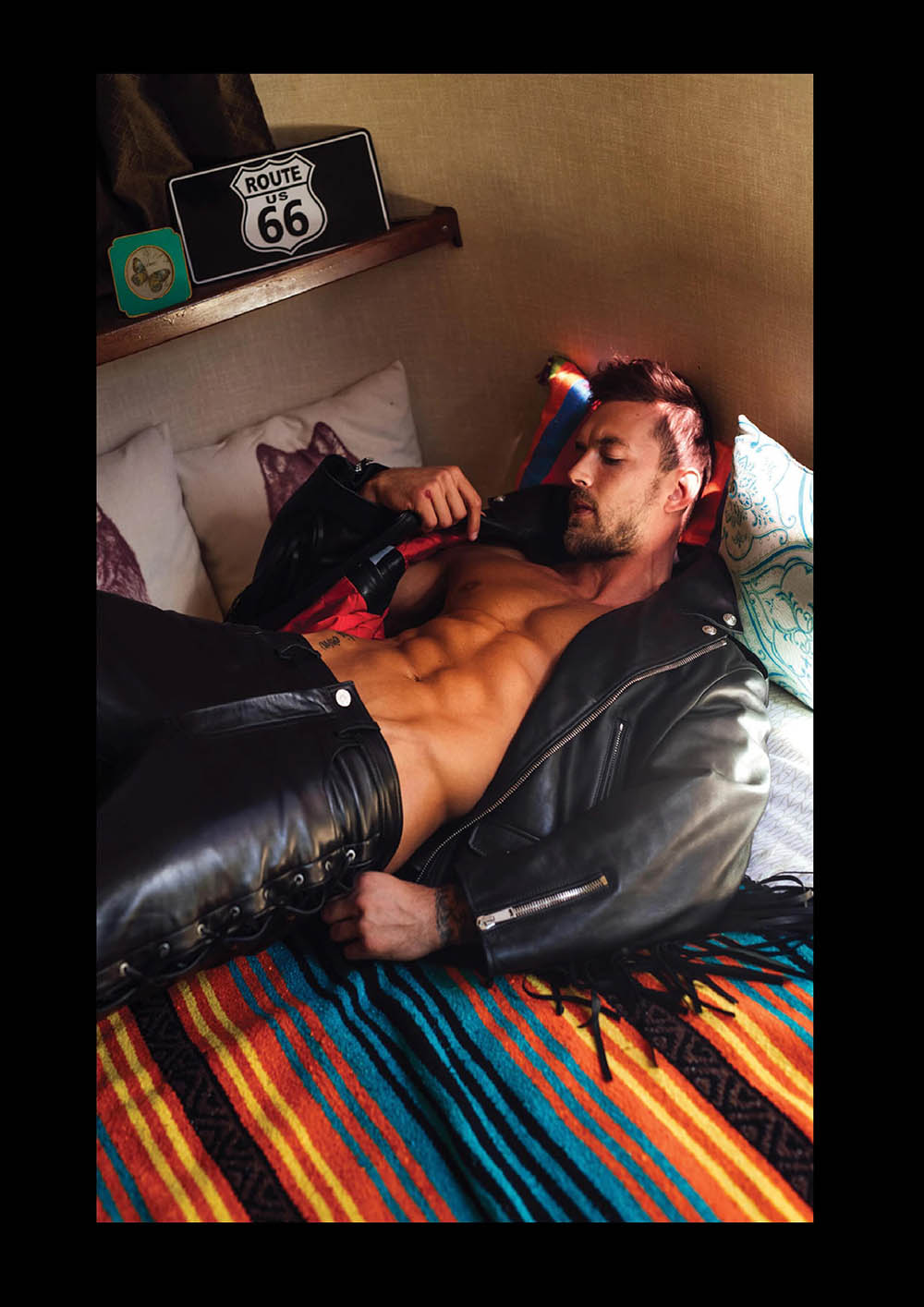 Christian Hogue by Taylor Miller for Attitude Magazine Summer 2020