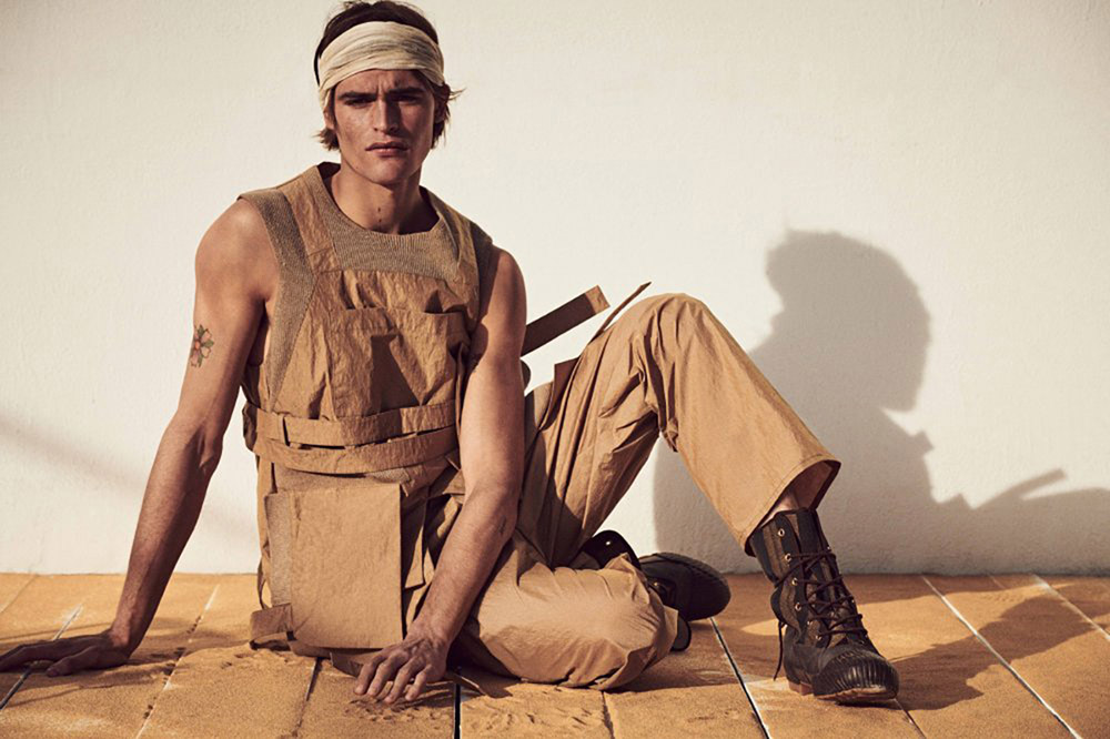 Parker van Noord covers Vogue Ukraine Man Spring Summer 2020 by Matthew Brookes