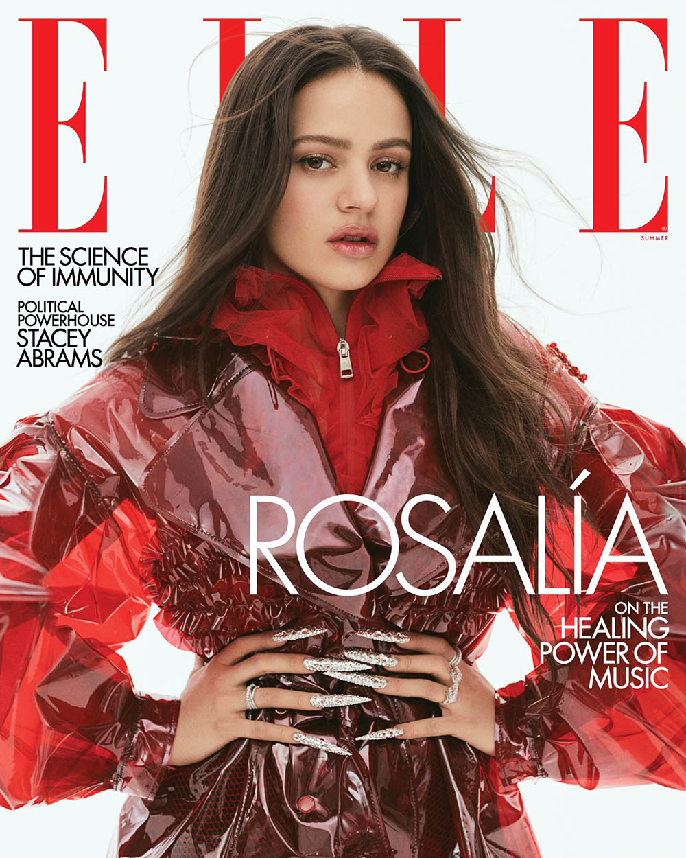 Rosalía covers Elle US Summer 2020 by Zoey Grossman