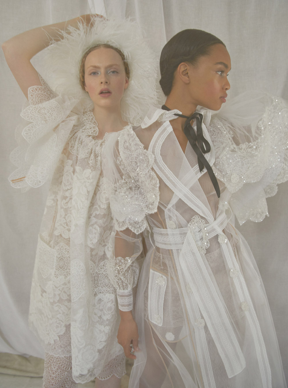 ''Sisterly Seraphim'' by Erik Madigan Heck for Harper’s Bazaar UK June 2020