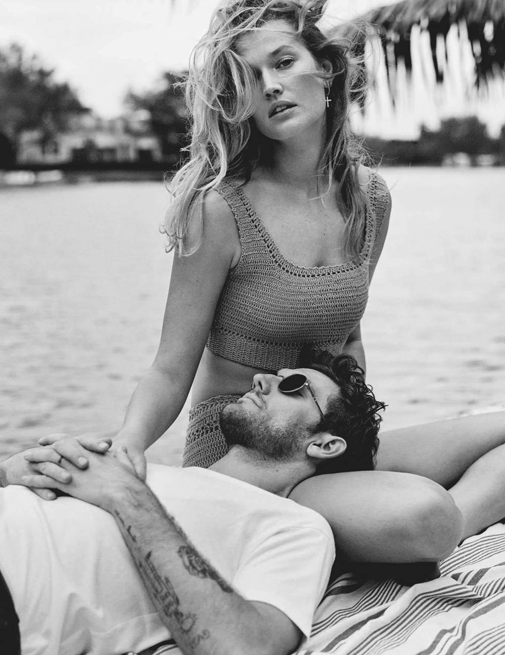 Toni Garrn and Alex Pettyfer cover Vogue Germany June 2020 by Giampaolo Sgura