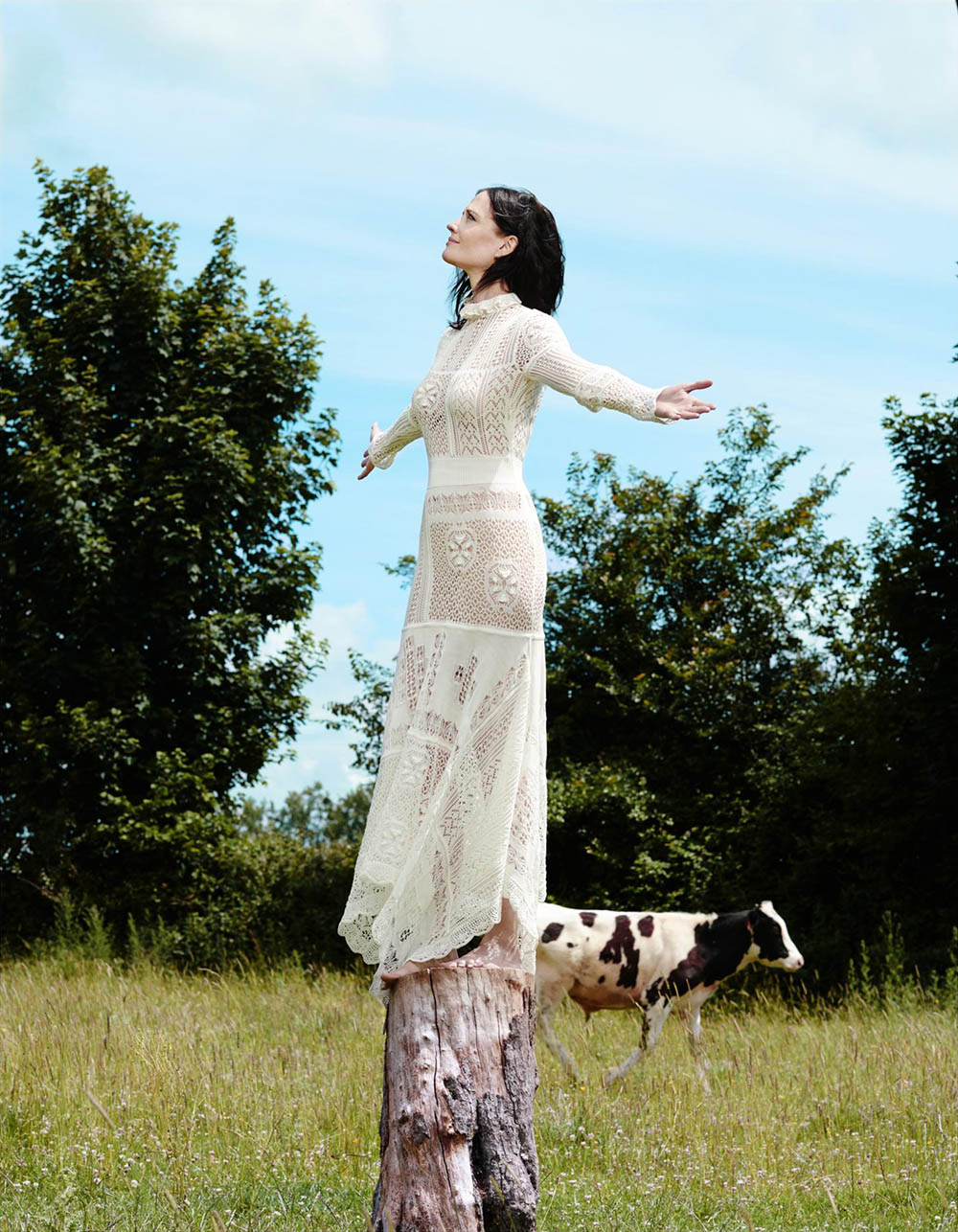 Eva Green covers Madame Figaro July 24th, 2020 by Dant Studio / H&K