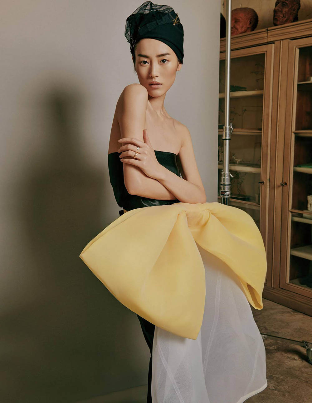 Liu Wen by Yu Cong for Vogue China July 2020