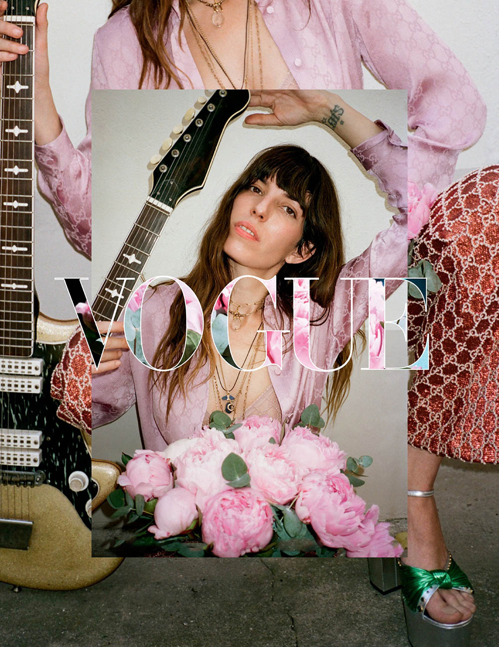 Lou Doillon covers Vogue Russia July 2020 by Pierre-Ange Carlotti