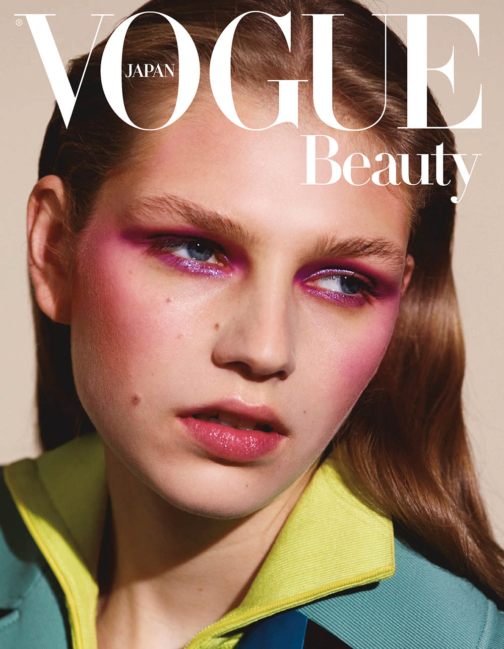 Deirdre Firinne covers Vogue Beauty Japan August 2020 by David Ferrua