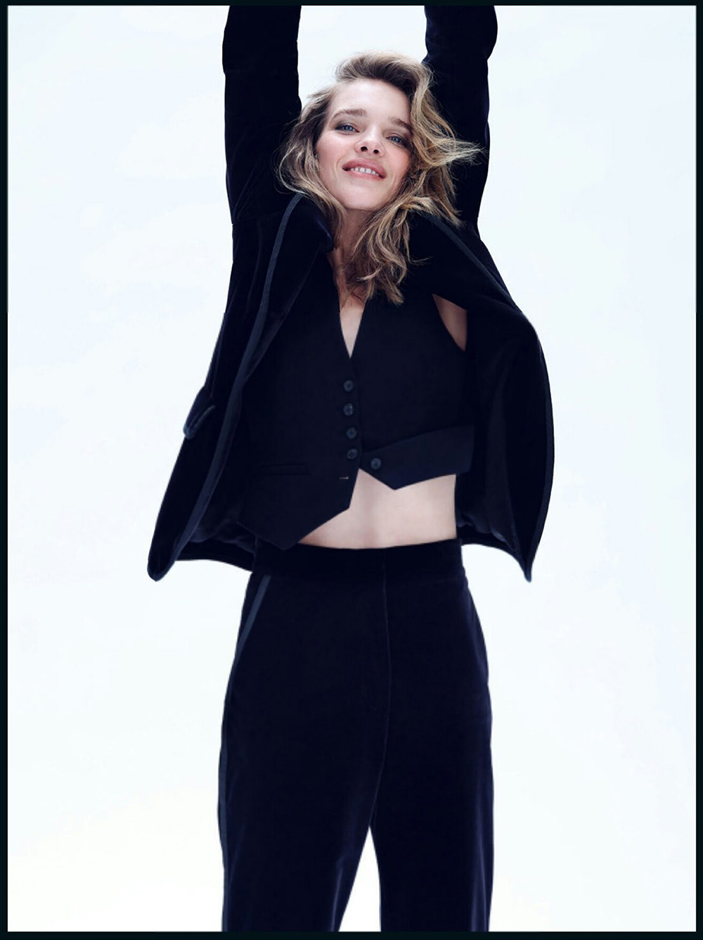 Natalia Vodianova covers Vogue Paris August 2020 by Nathaniel Goldberg