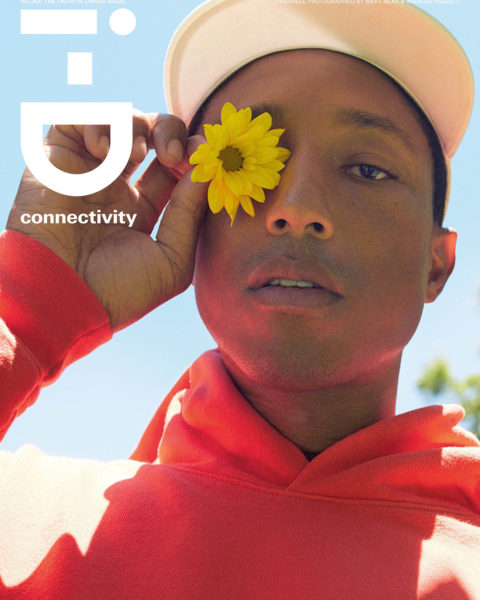 Pharrell Williams covers i-D Magazine Summer 2020 by Mert & Marcus