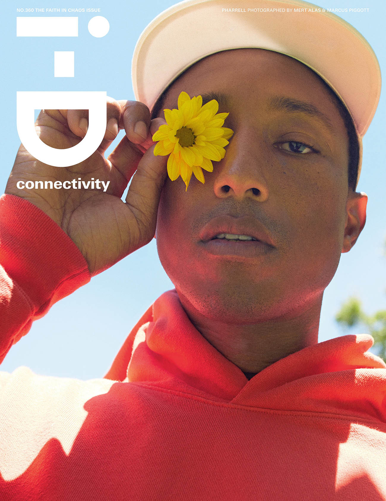 Pharrell Williams covers i-D Magazine Summer 2020 by Mert & Marcus