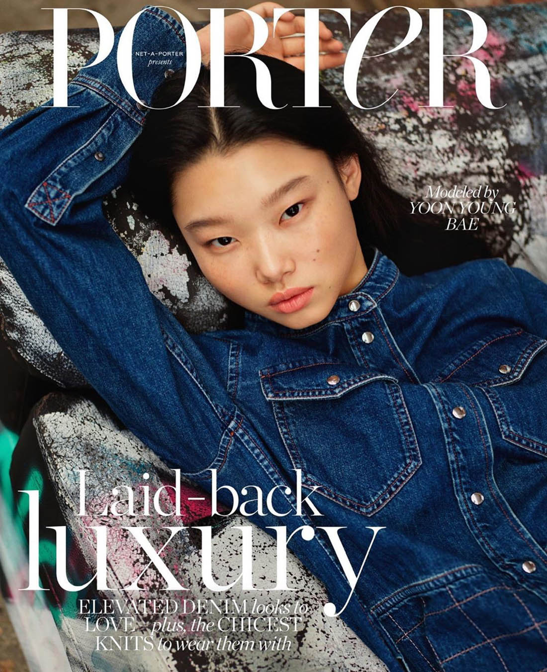 Yoon Young Bae covers Porter Magazine August 24th, 2020 by Hyea W. Kang