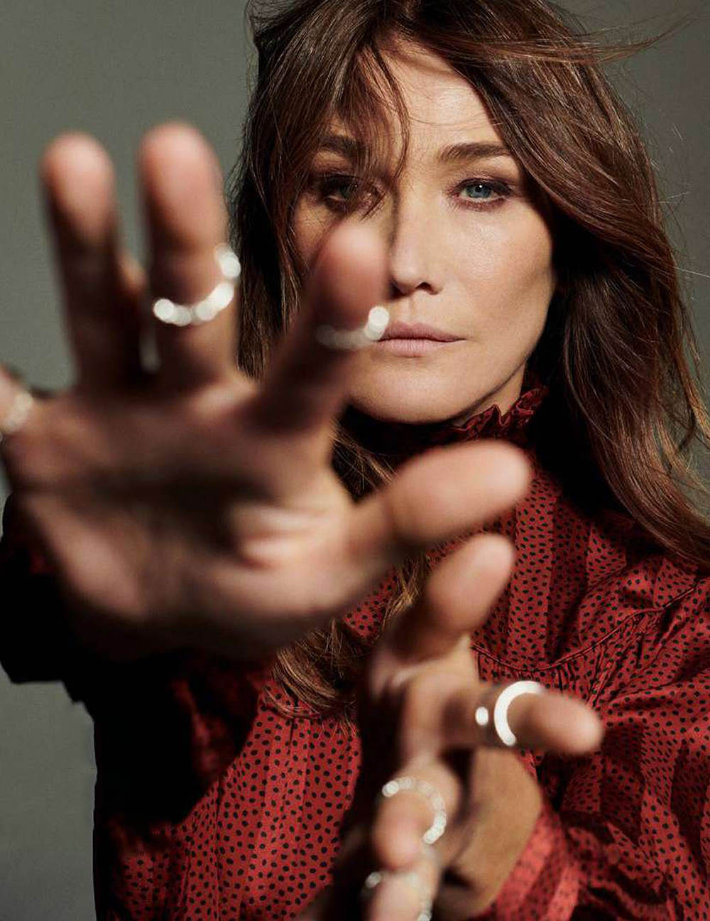 Carla Bruni covers Madame Figaro September 25th, 2020 by Philip Gay