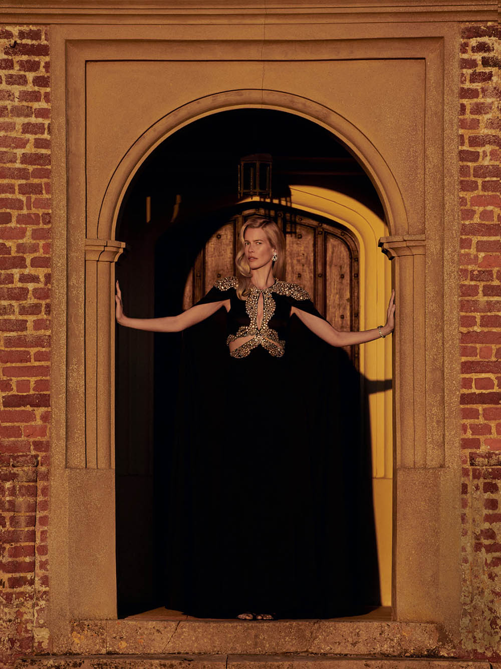 Claudia Schiffer by Matthew Vaughn for British Vogue September 2020