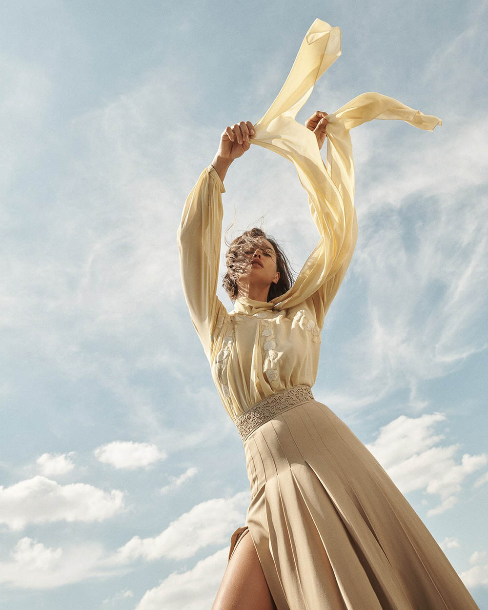 Irina Shayk covers Vogue Russia September 2020 by Paola Kudacki