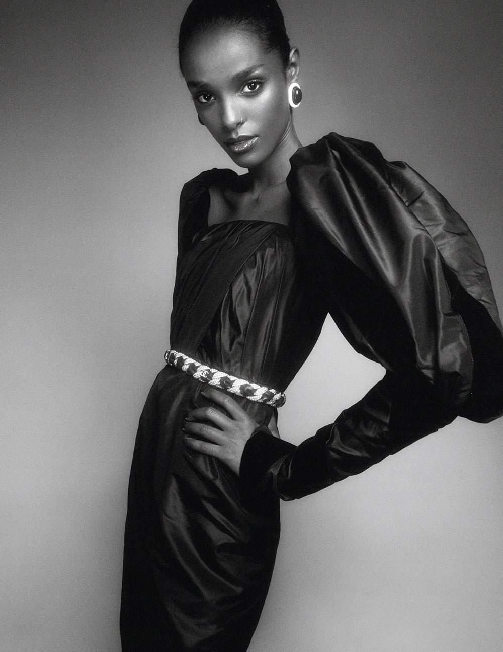 Malika Louback covers Vogue Paris September 2020 by Mikael Jansson