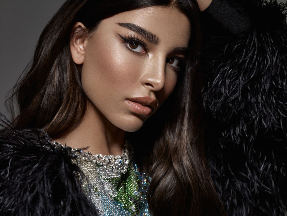 Sofia Symonds covers Vogue Beauty Ukraine September 2020 by Luis Monteiro