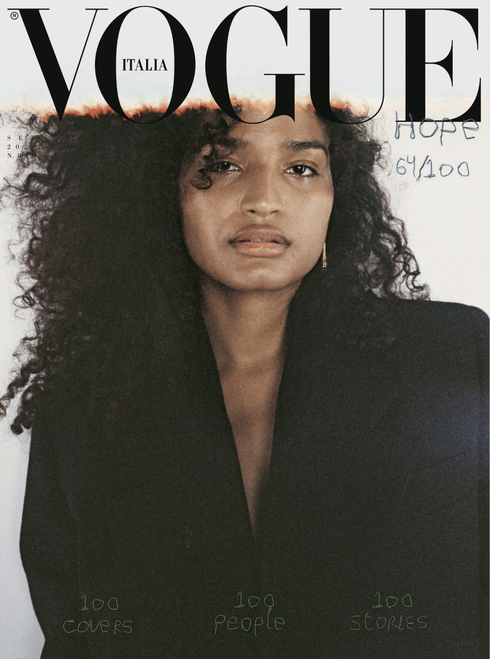 Vogue Italia taps 100 personalities for September 2020 issue