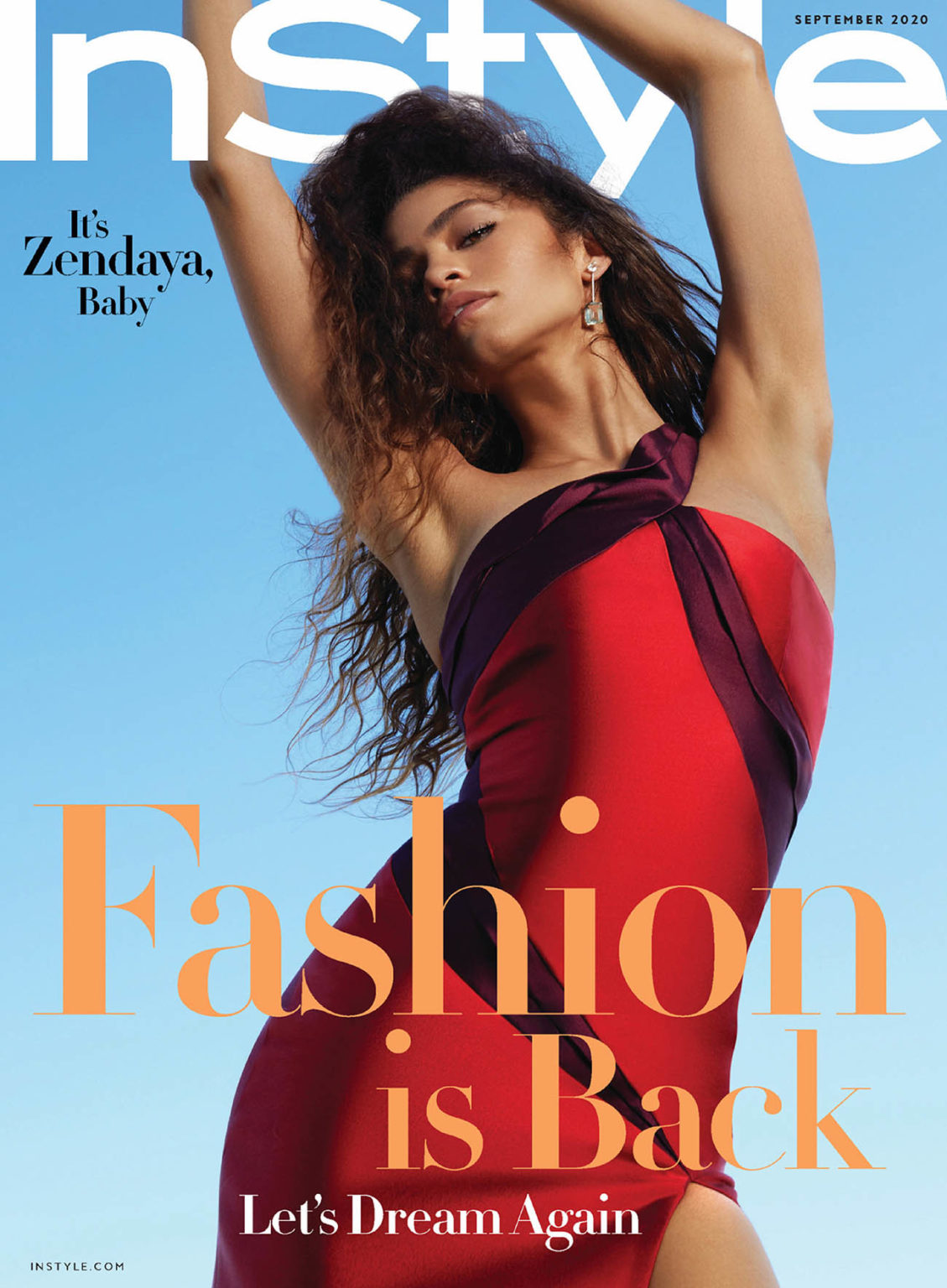 Zendaya covers InStyle US September 2020 by AB+DM - fashionotography