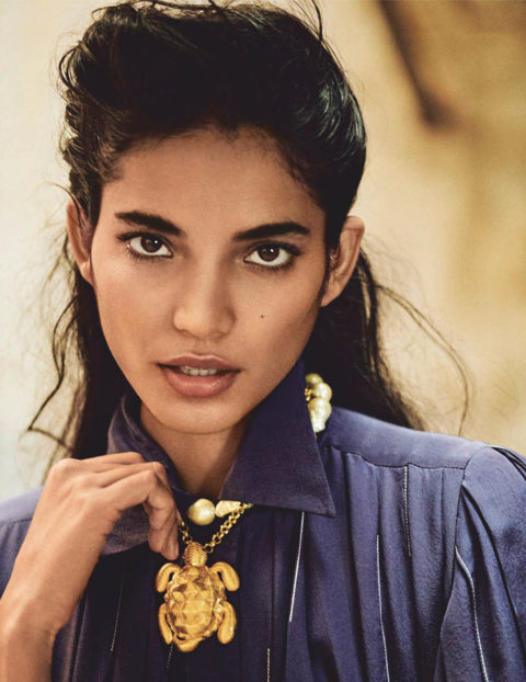 Amrit covers Vogue India October 2020 by Boo George - fashionotography