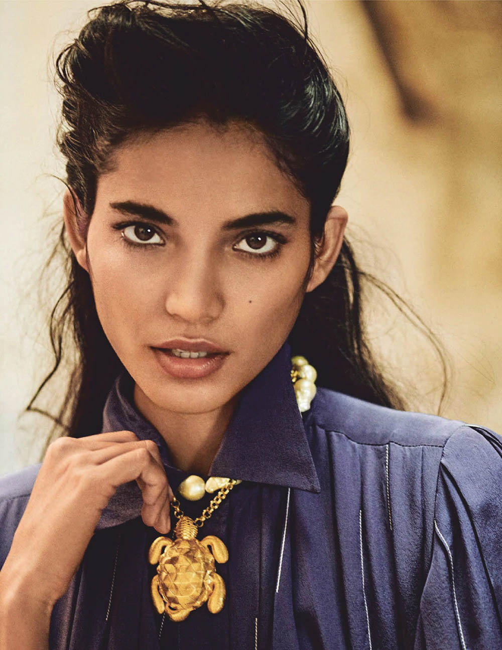 Amrit covers Vogue India October 2020 by Boo George