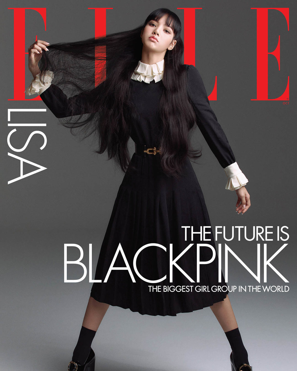 Blackpink covers Elle US October 2020 by Kim Hee June - fashionotography