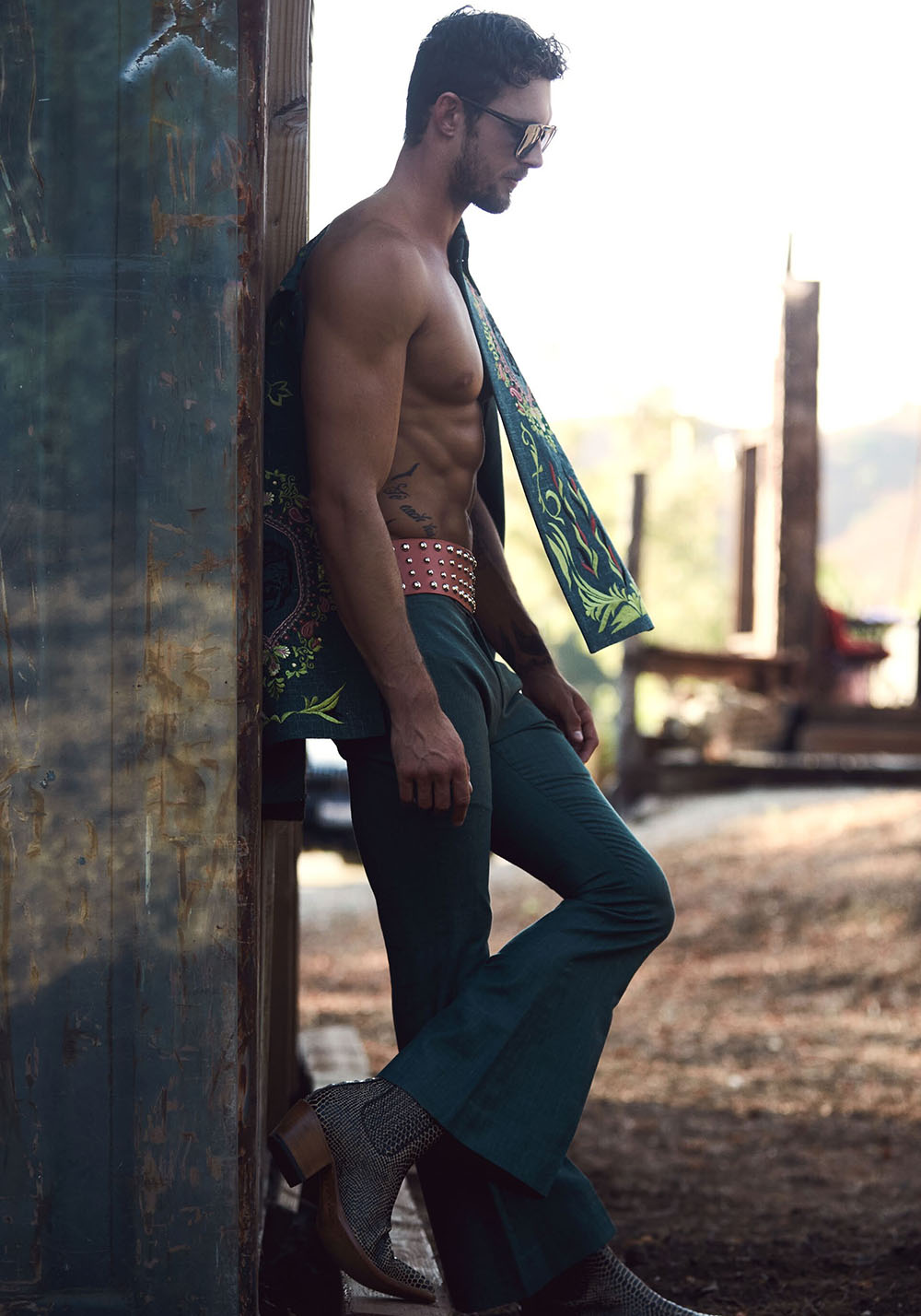 Christian Hogue covers Man of Metropolis October 2020 by Santiago Bisso