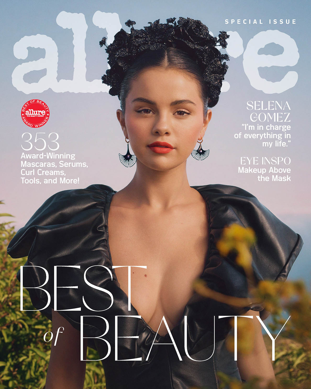 Selena Gomez covers Allure US October 2020 by Micaiah Carter