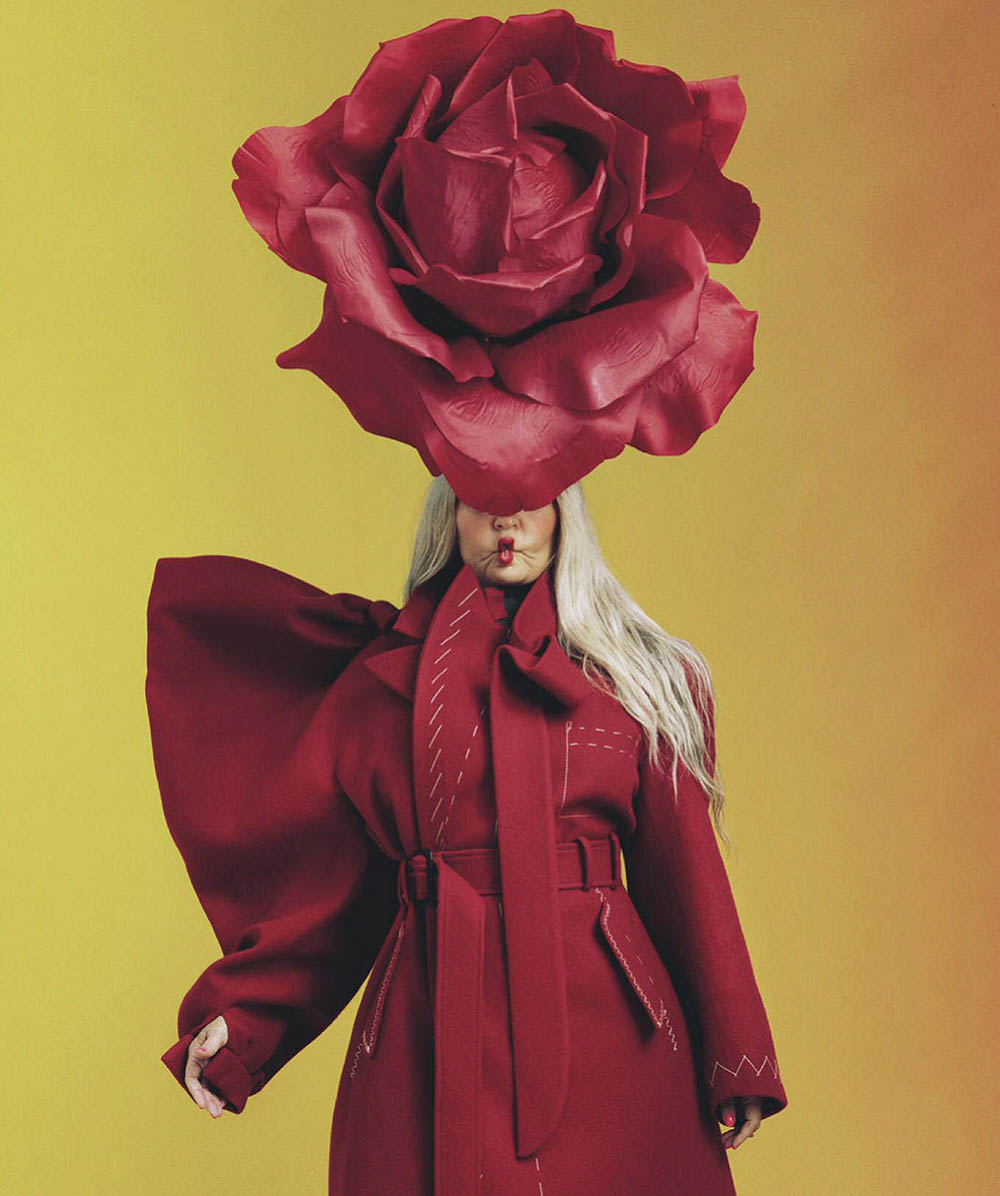 Sia covers Vogue Australia October 2020 by Micaiah Carter