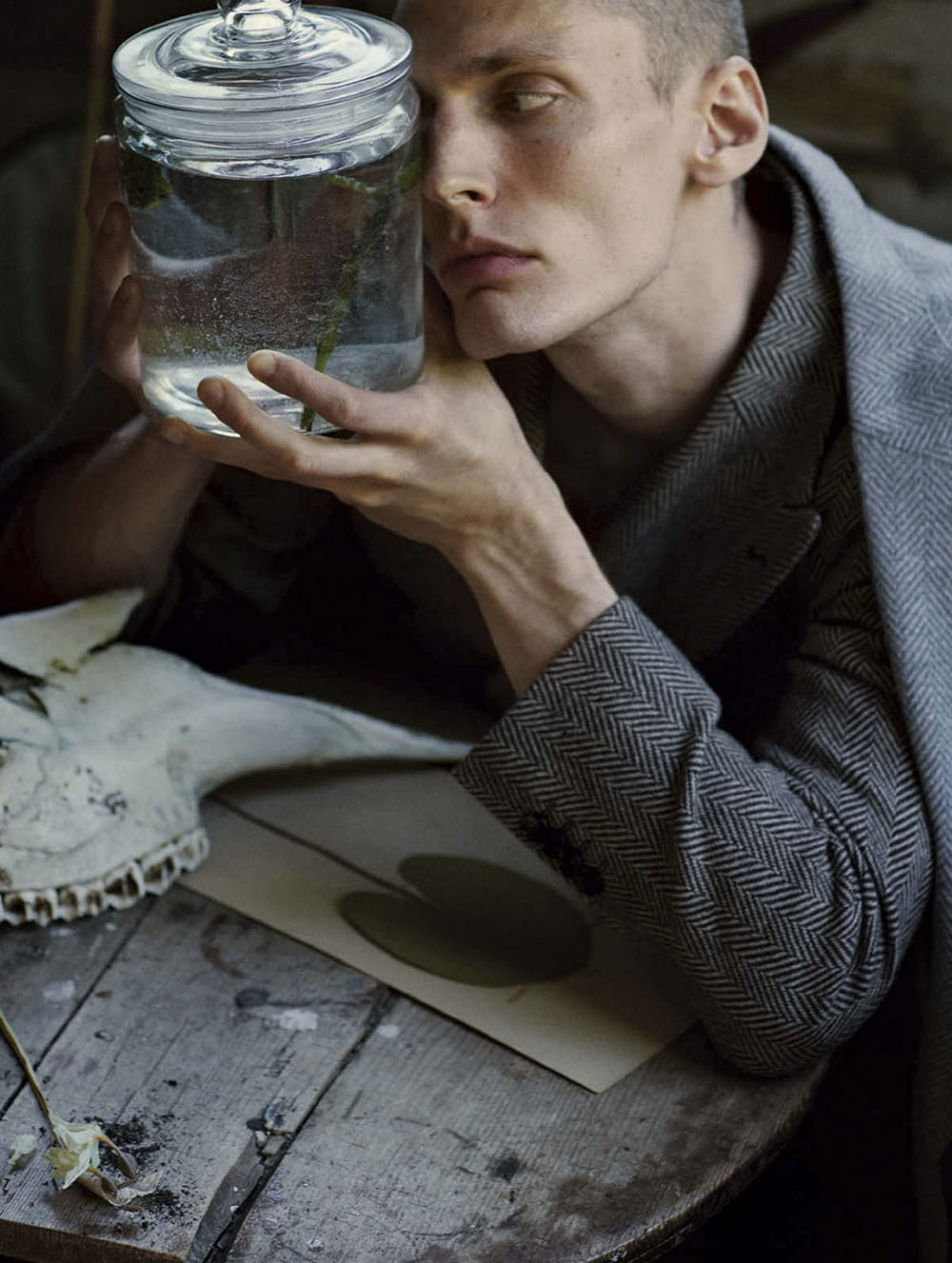 Tobias Lundh covers L’Uomo Vogue October 2020 by Julia Hetta
