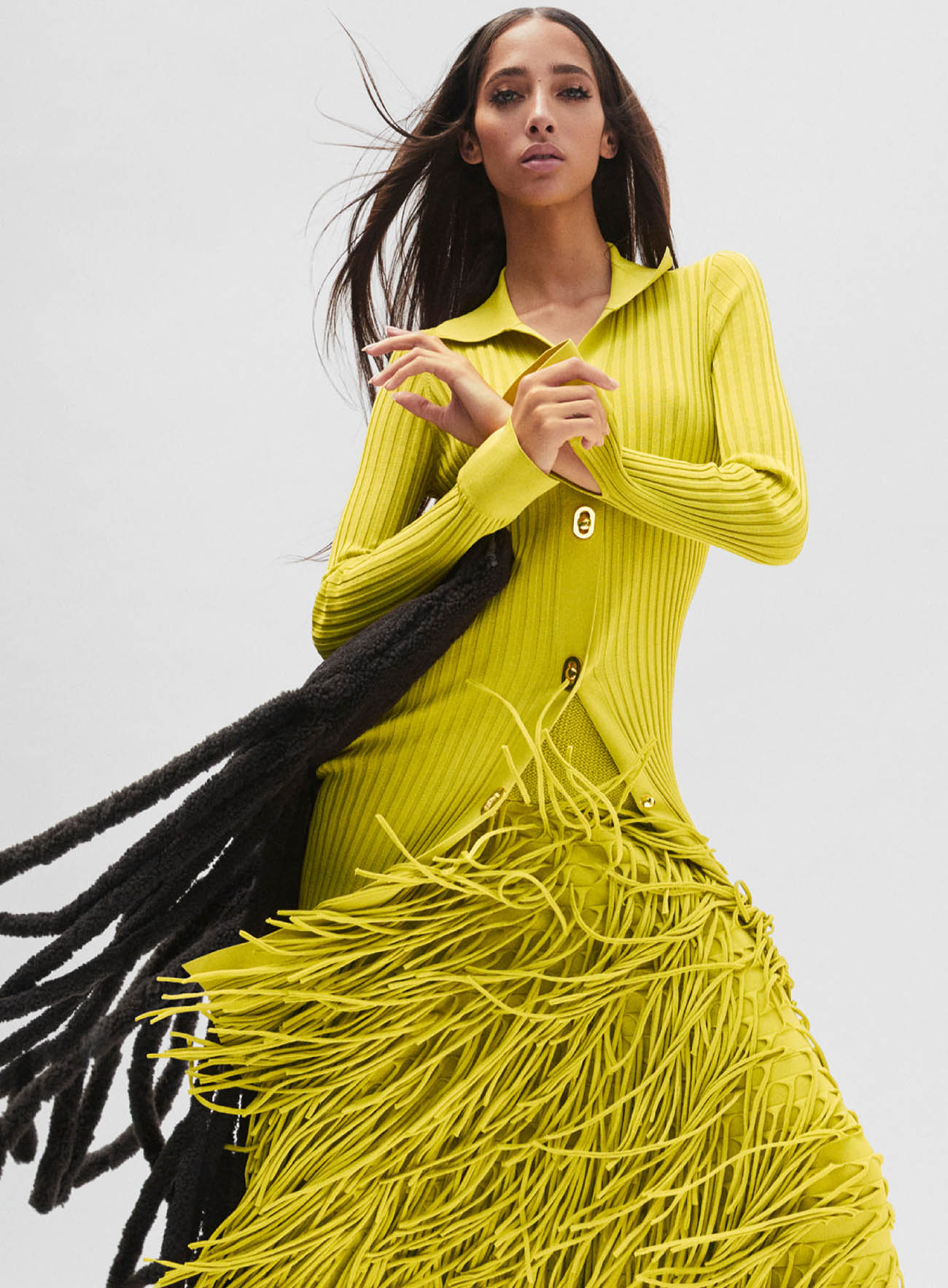 Yasmin Wijnaldum by Emmanuel Sanchez-Monsalve for Harper’s Bazaar US October 2020