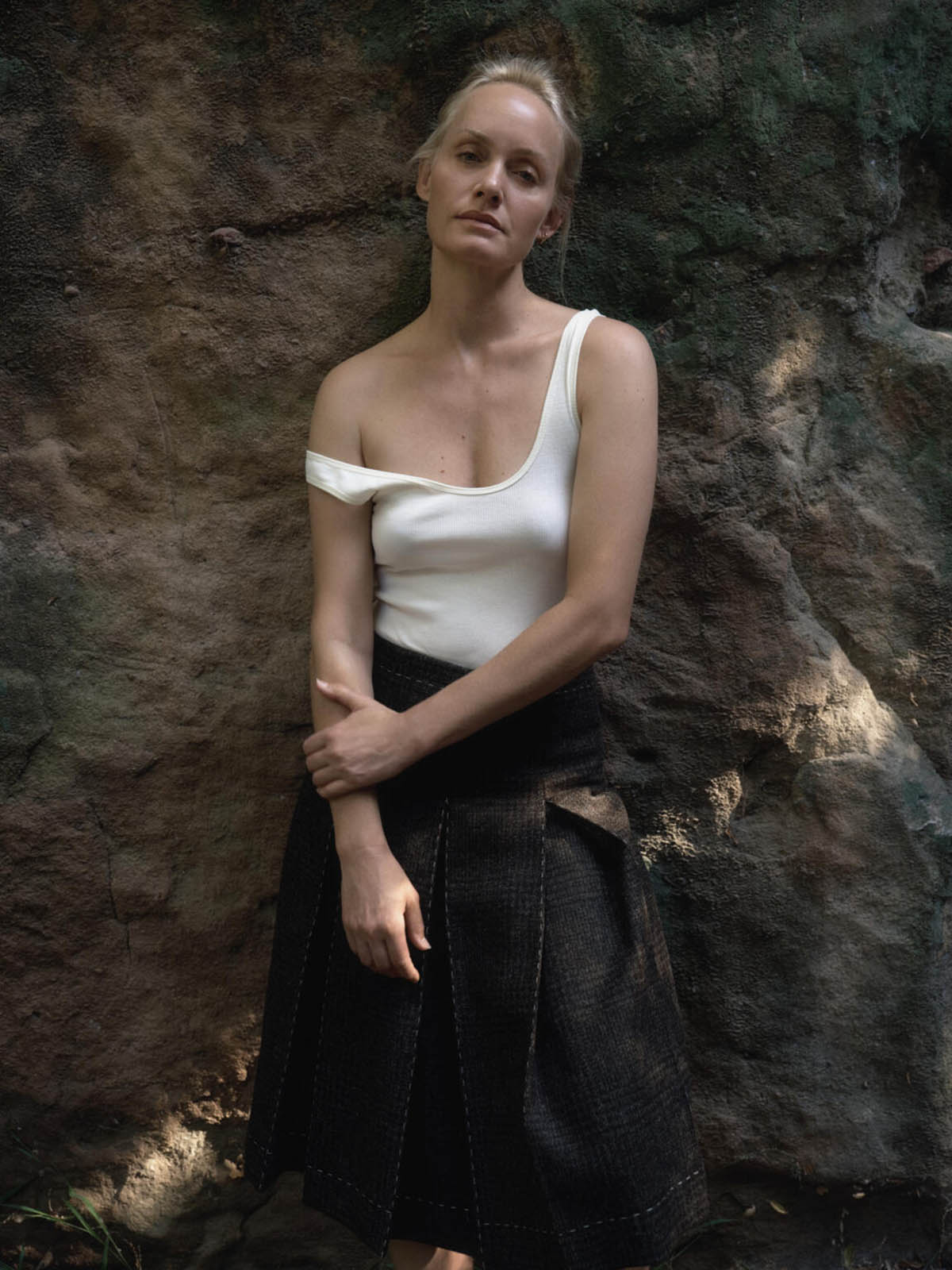 Amber Valletta by Zoë Ghertner for British Vogue November 2020