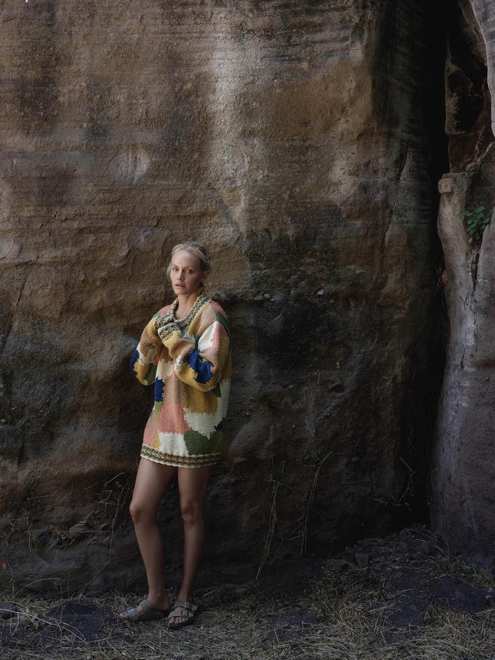 Amber Valletta by Zoë Ghertner for British Vogue November 2020
