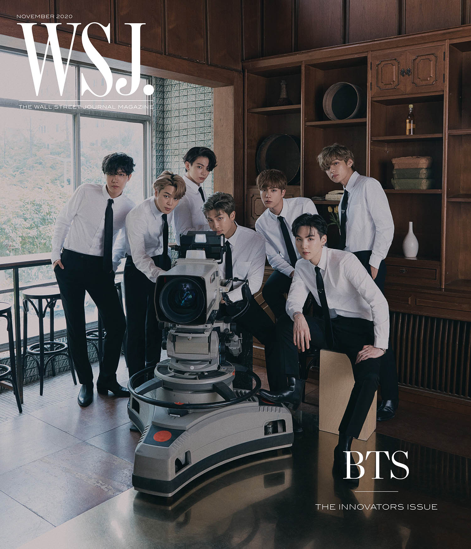BTS covers WSJ. Magazine November 2020 by Hong Janghyun