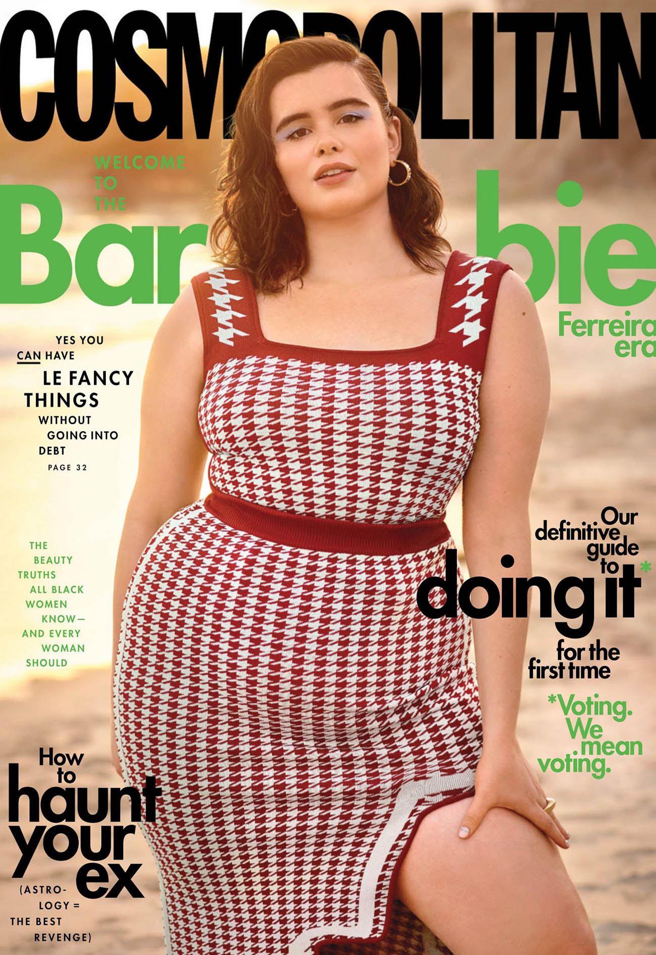 Barbie Ferreira covers Cosmopolitan US November 2020 by Peggy Sirota