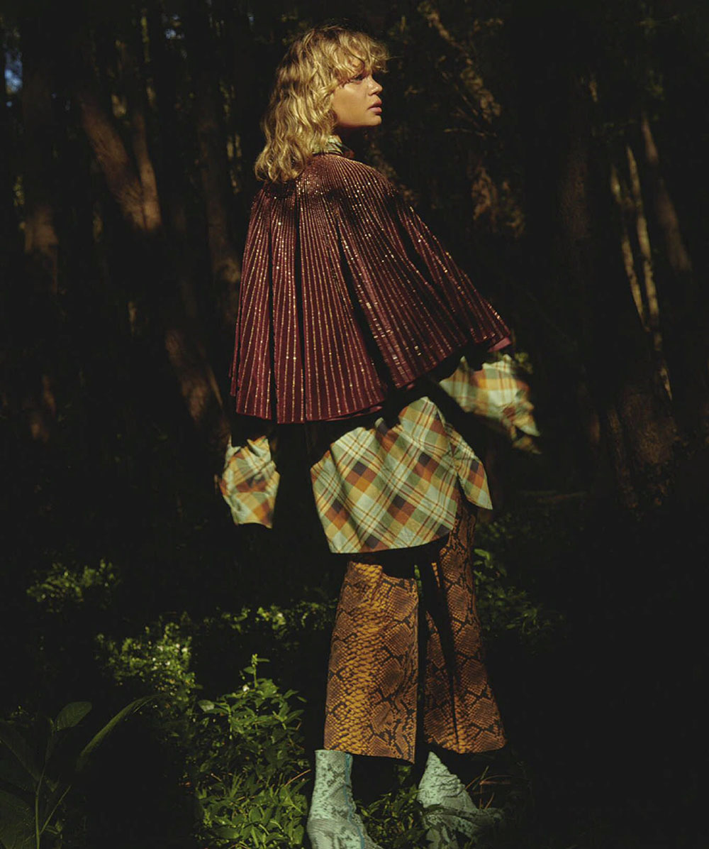 Billie-Jean Hamlet by Saskia Wilson for Vogue Australia November 2020