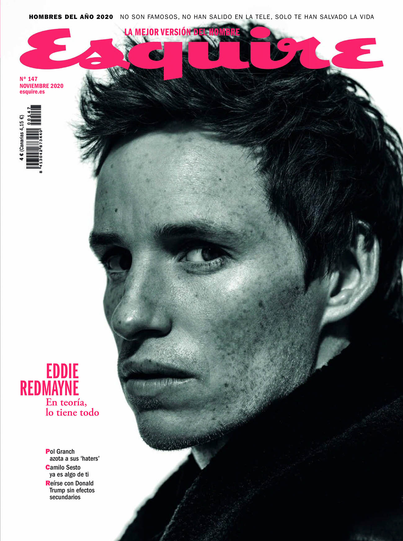 Eddie Redmayne covers Esquire Spain November 2020 by Juankr