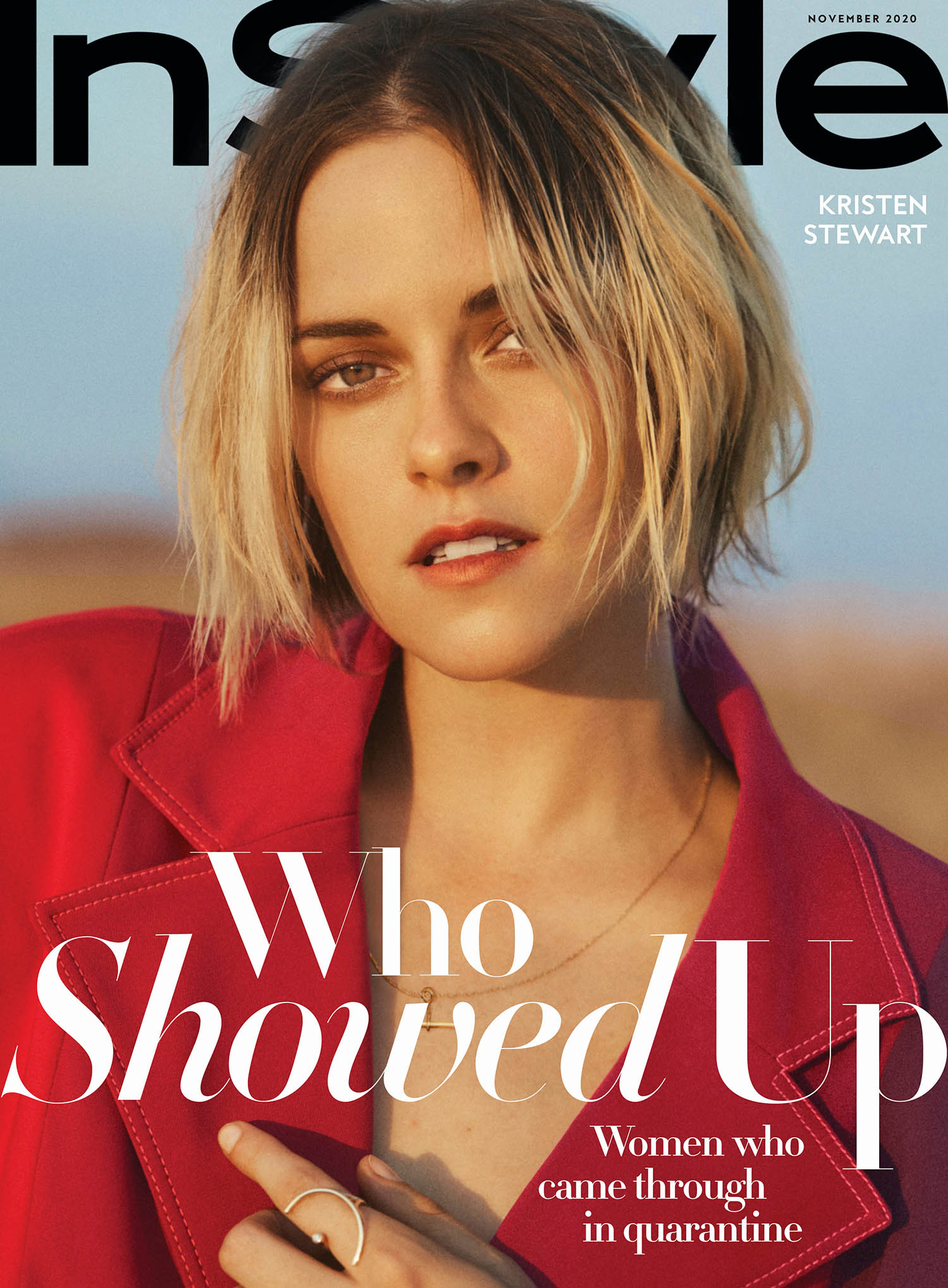 Kristen Stewart covers InStyle US November 2020 by Olivia Malone