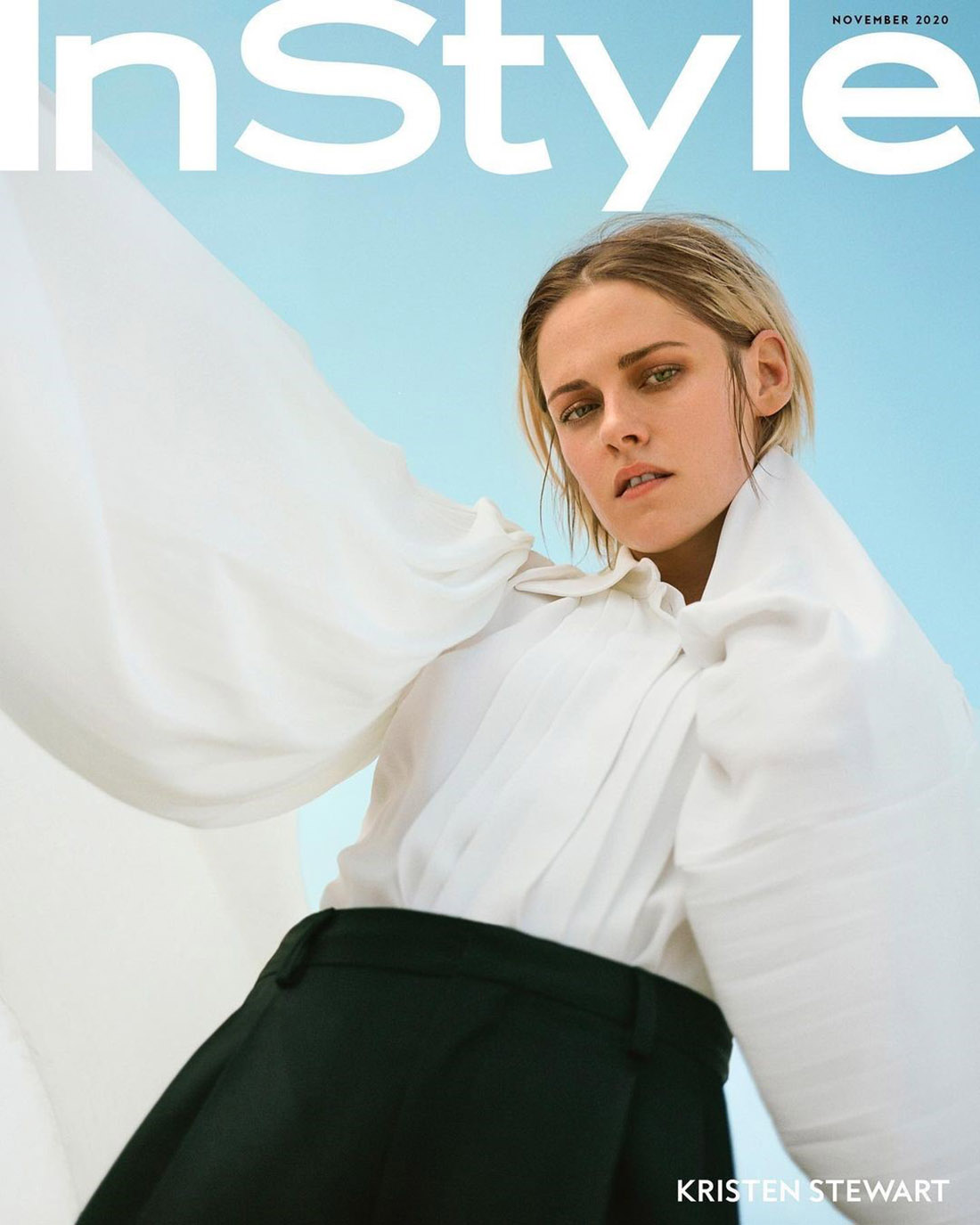Kristen Stewart covers InStyle US November 2020 by Olivia Malone