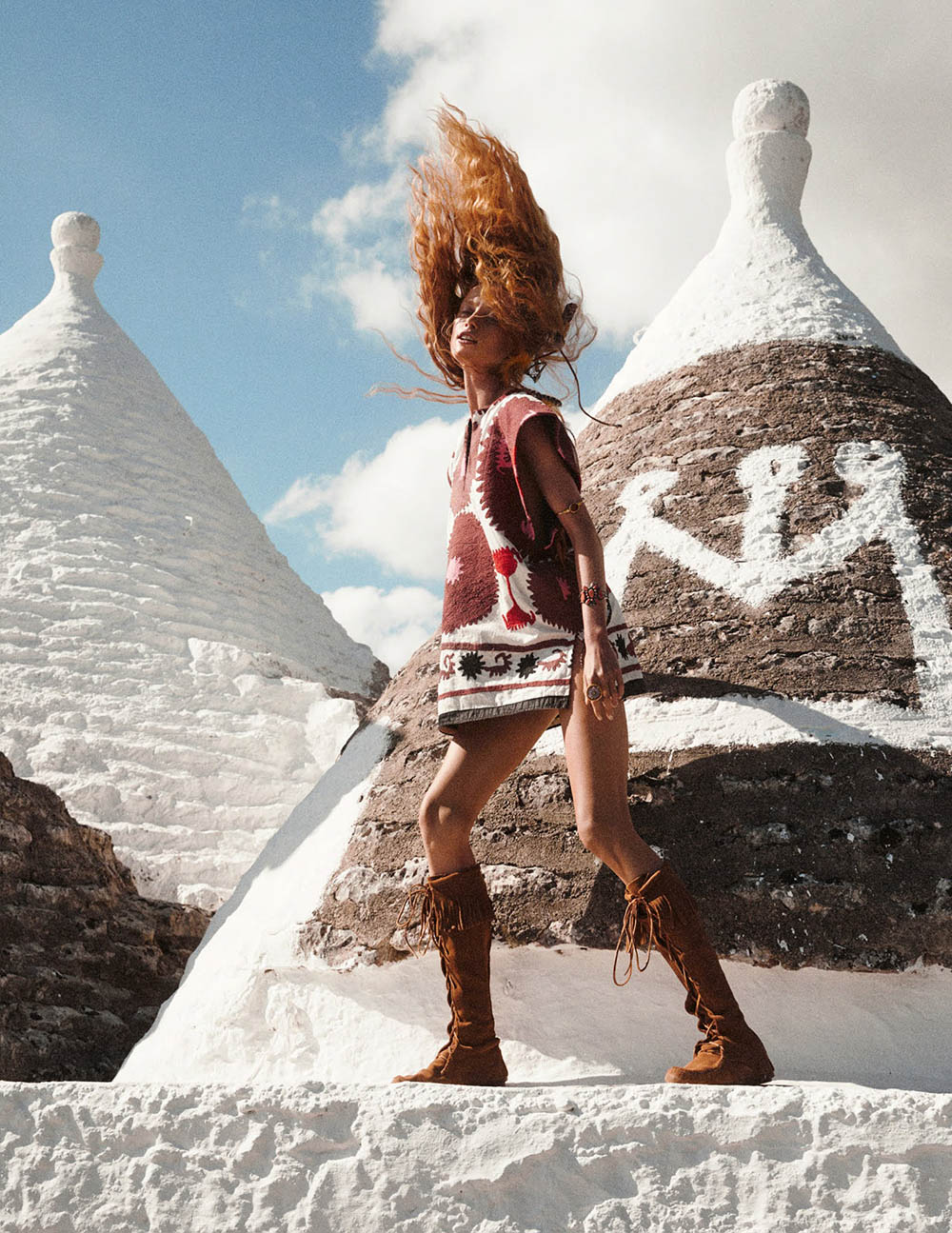 Rianne van Rompaey covers Vogue Paris November 2020 by Mikael Jansson